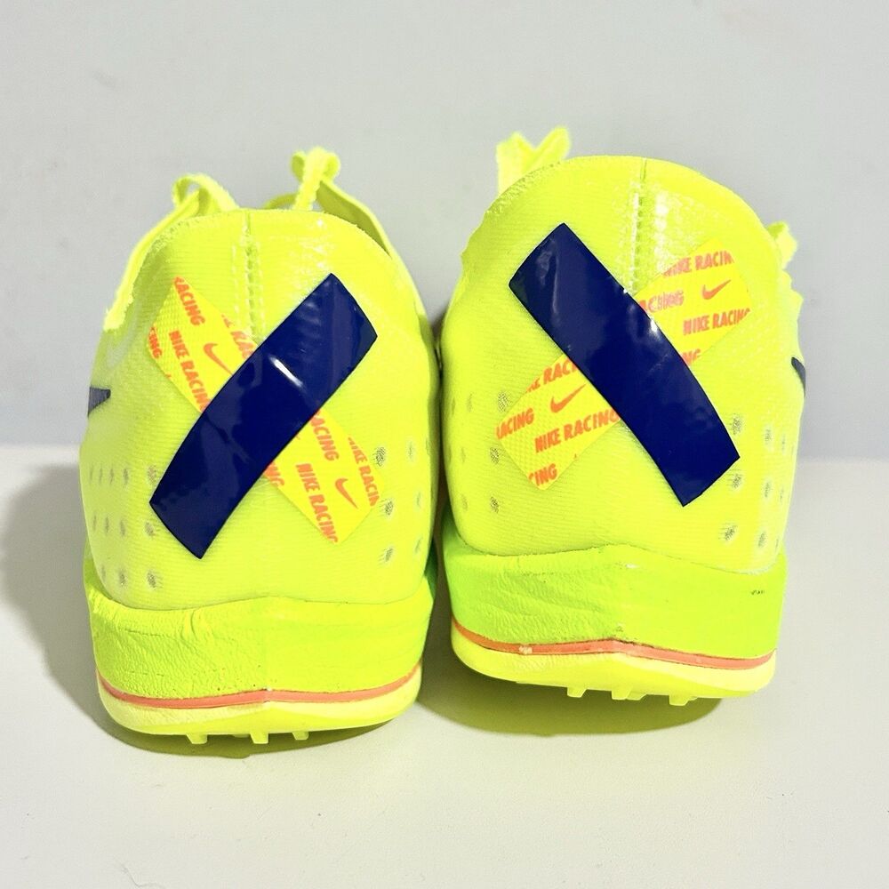 Nike ZoomX Dragonfly XC “Fast Pack” Men’s Size 12 Volt Blue Orange Track Spikes - Picture 5 of 9